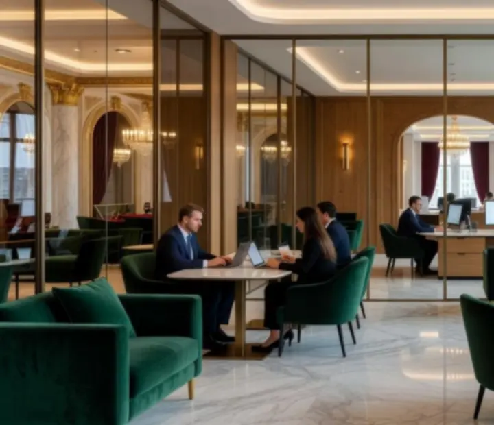 Elegáns, modern coworking iroda prémium környezetben, panorámás kilátással Budapestre.